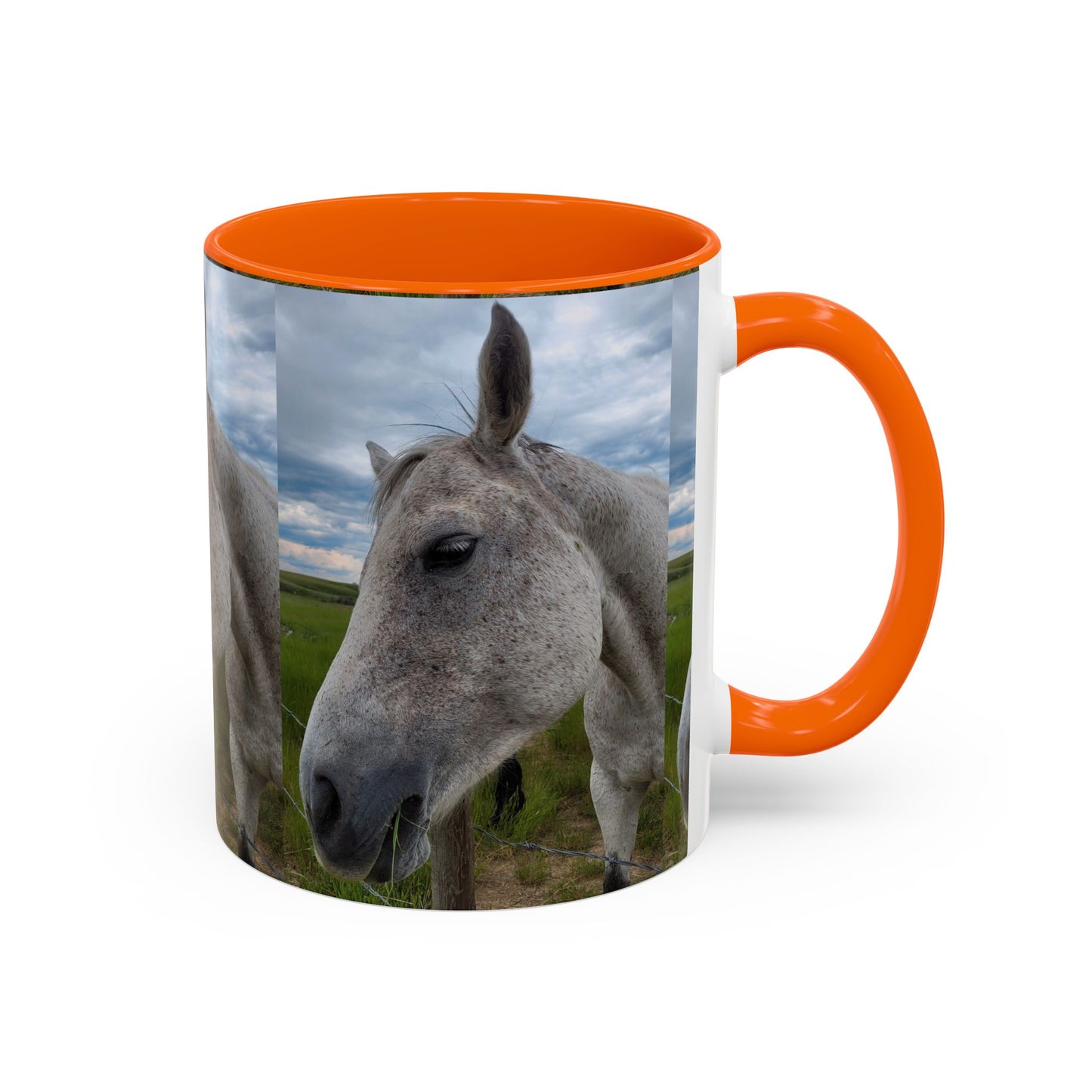 Majestic Horse Accent Coffee Mug - Perfect Gift for Animal Lovers