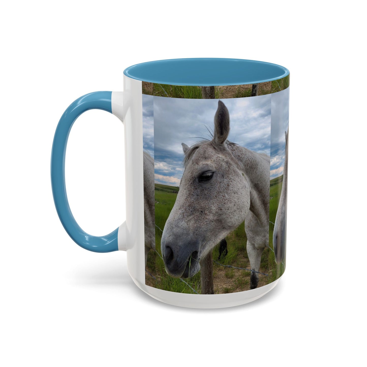 Majestic Horse Accent Coffee Mug - Perfect Gift for Animal Lovers