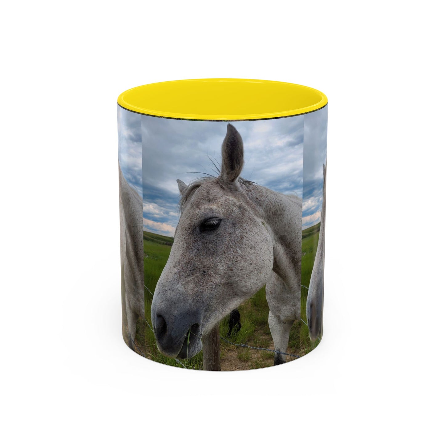 Majestic Horse Accent Coffee Mug - Perfect Gift for Animal Lovers