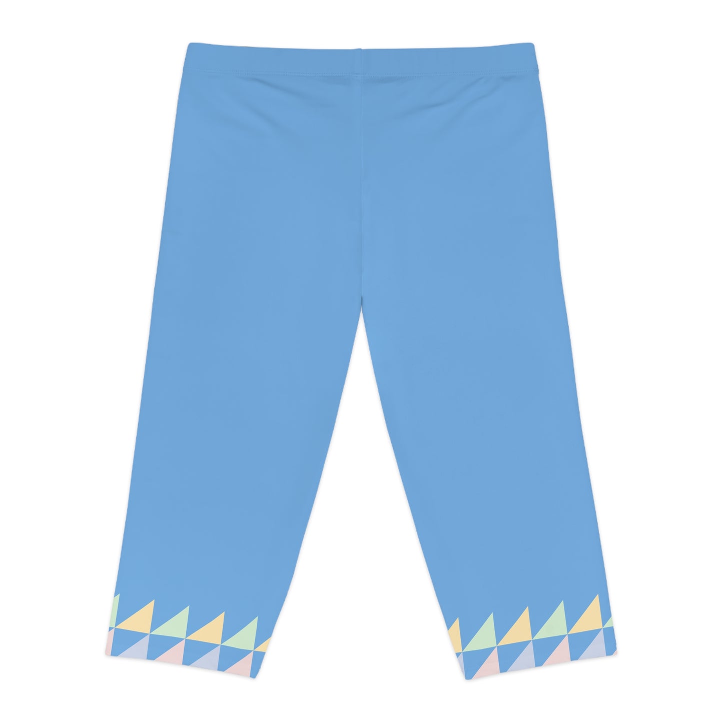 Baby Blue Women's Capri-Active wear