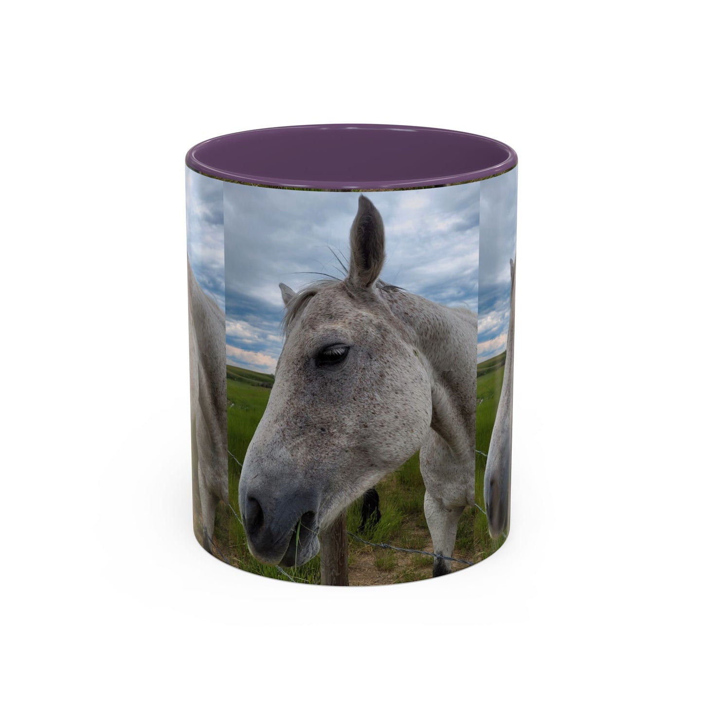 Majestic Horse Accent Coffee Mug - Perfect Gift for Animal Lovers