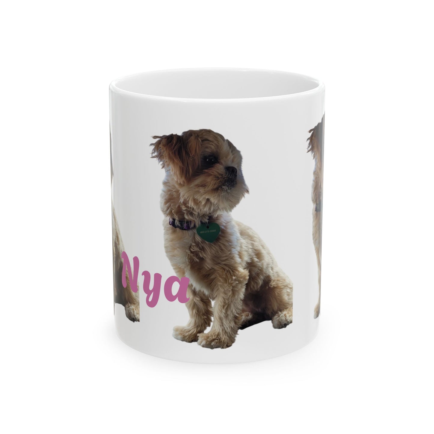 Personalized Dog Lover Ceramic Mug - 11oz & 15oz