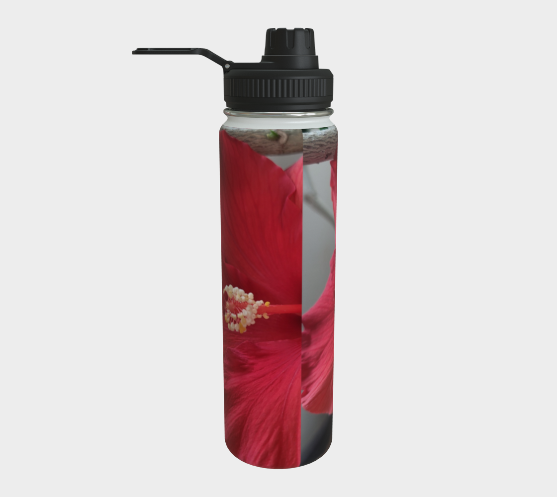 Hibiscus Bloom Water Bottle