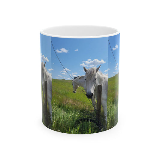 Majestic Horse Ceramic Mug - Horse Lovers Gift (11oz & 15oz)