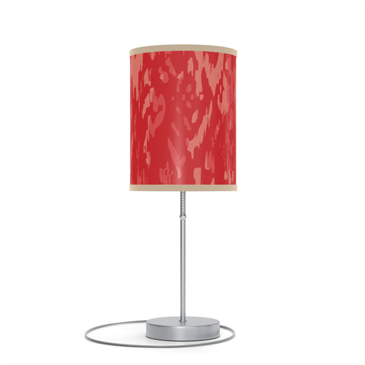 Modern Red Table Lamp