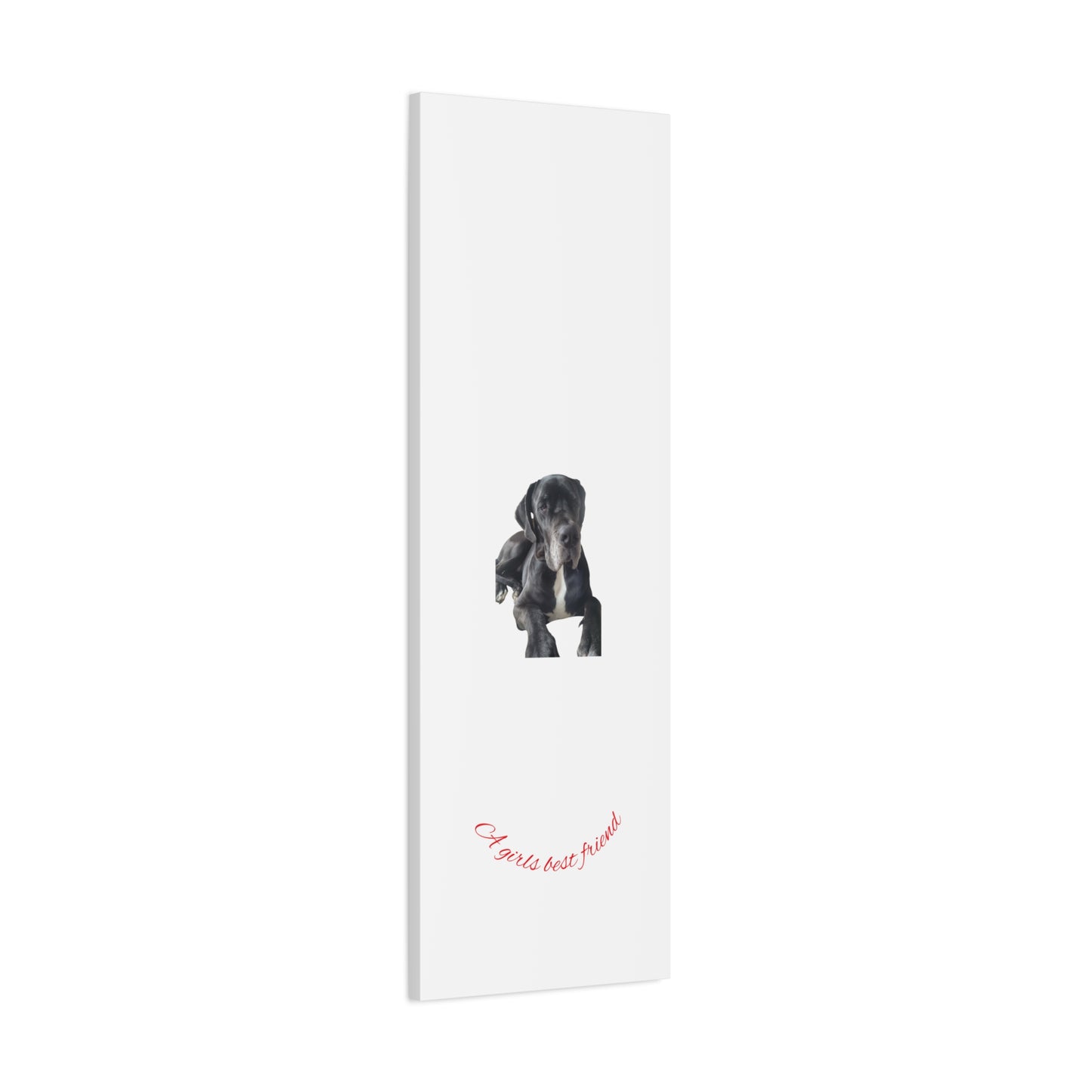 Personalized Dog Portrait Canvas Art - Custom Matte Wall Decor