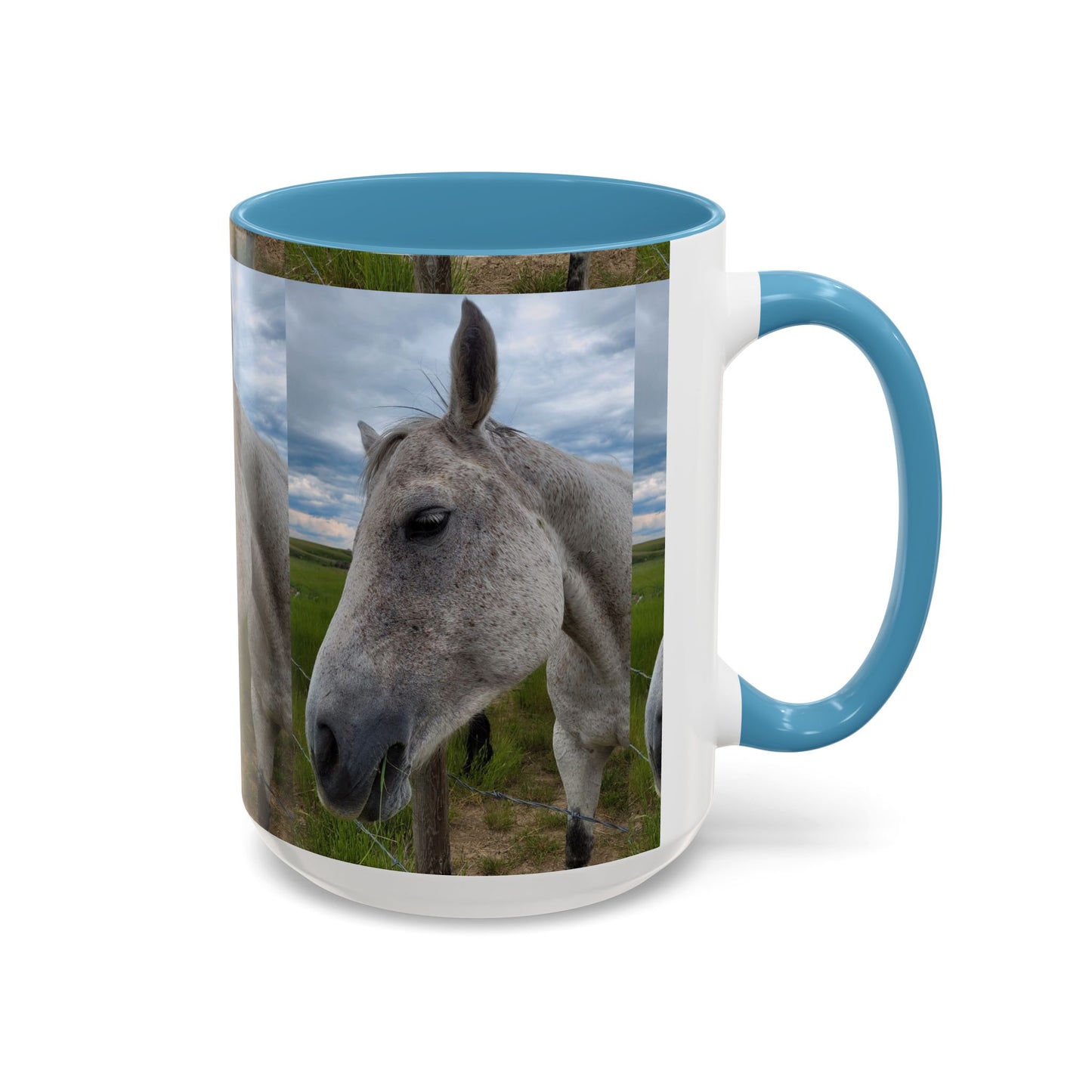 Majestic Horse Accent Coffee Mug - Perfect Gift for Animal Lovers