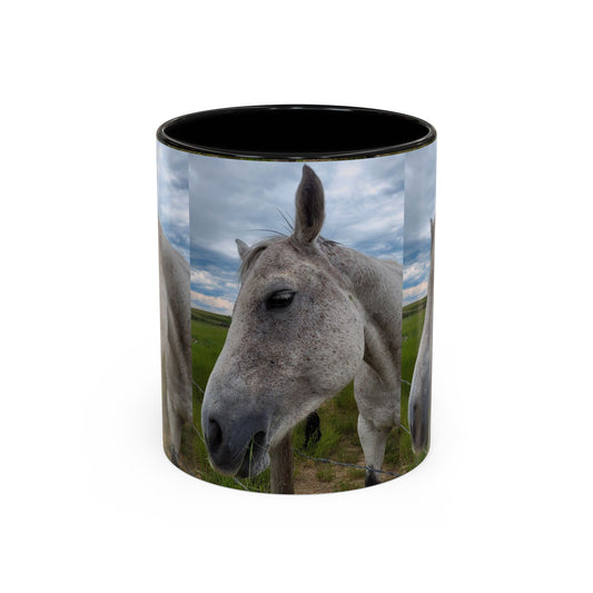 Majestic Horse Accent Coffee Mug - Perfect Gift for Animal Lovers