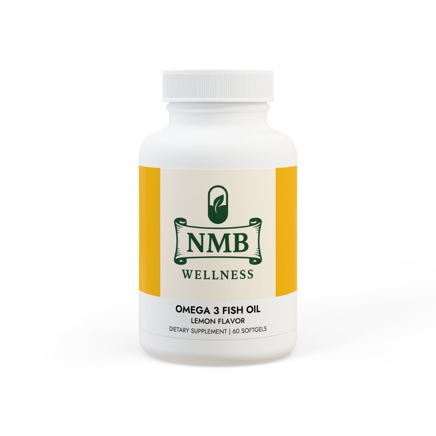 Omega 3 Fish Oil Supplement (60 Softgels)