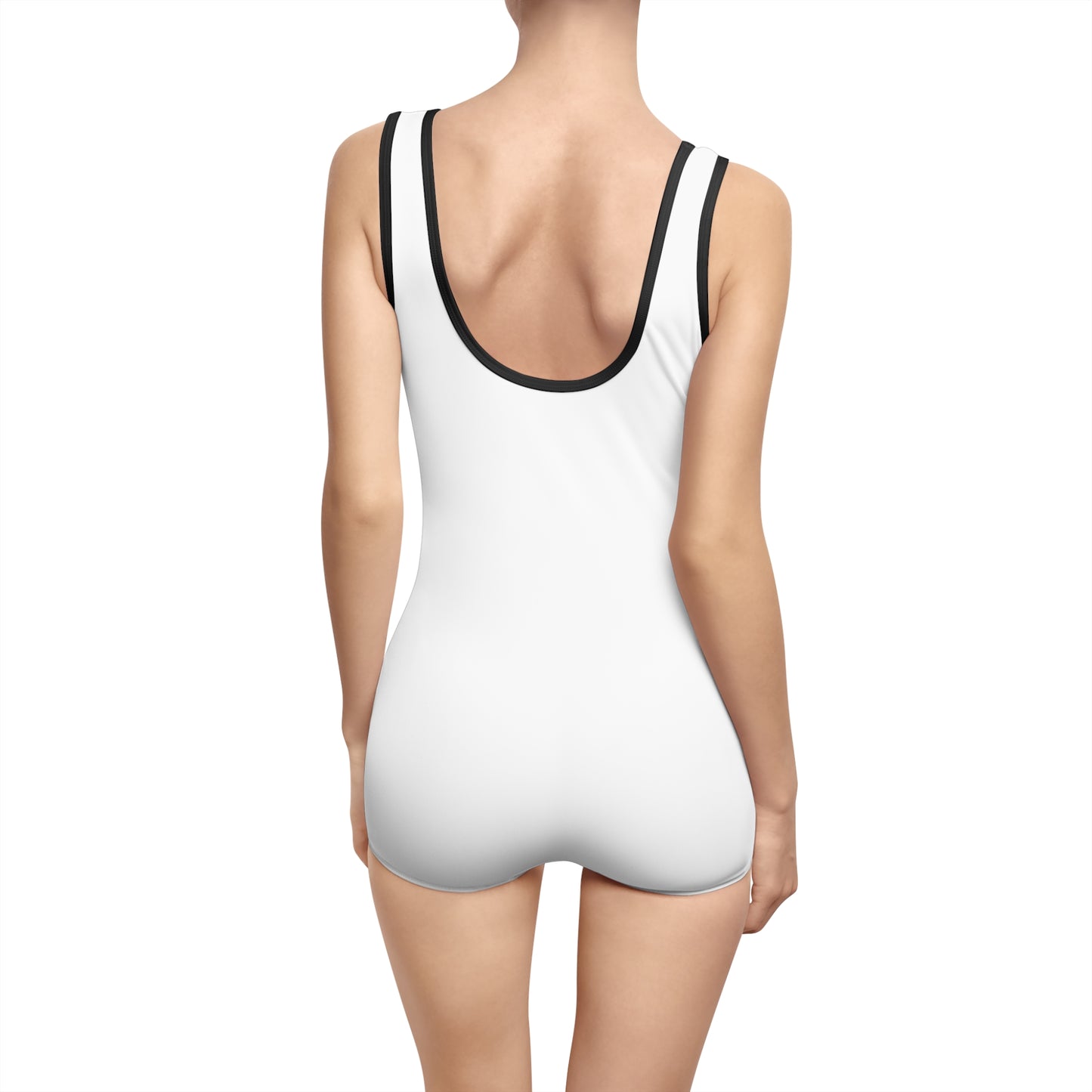Women's Vintage Striped Swimsuit