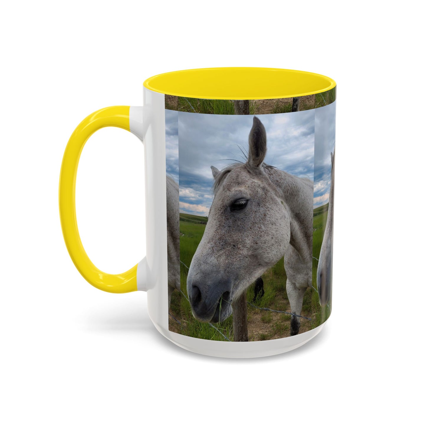 Majestic Horse Accent Coffee Mug - Perfect Gift for Animal Lovers