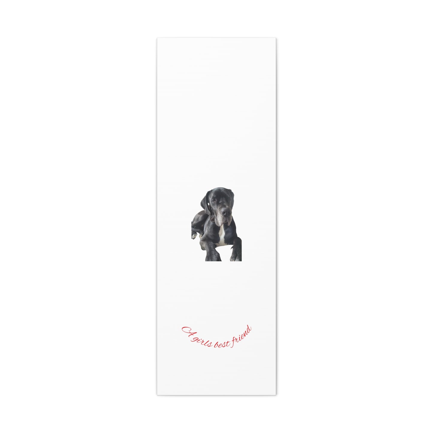 Personalized Dog Portrait Canvas Art - Custom Matte Wall Decor