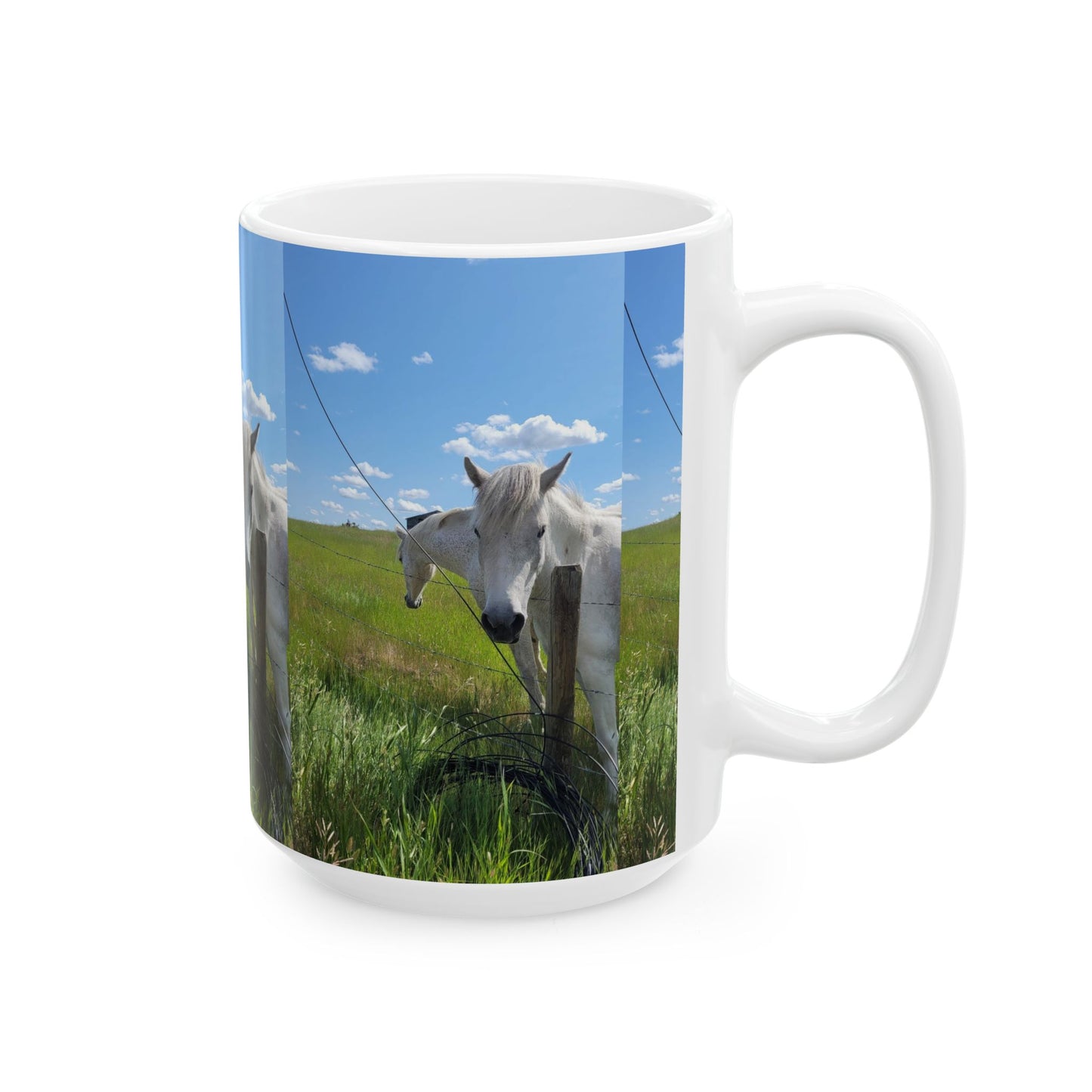 Majestic Horse Ceramic Mug - Horse Lovers Gift (11oz & 15oz)