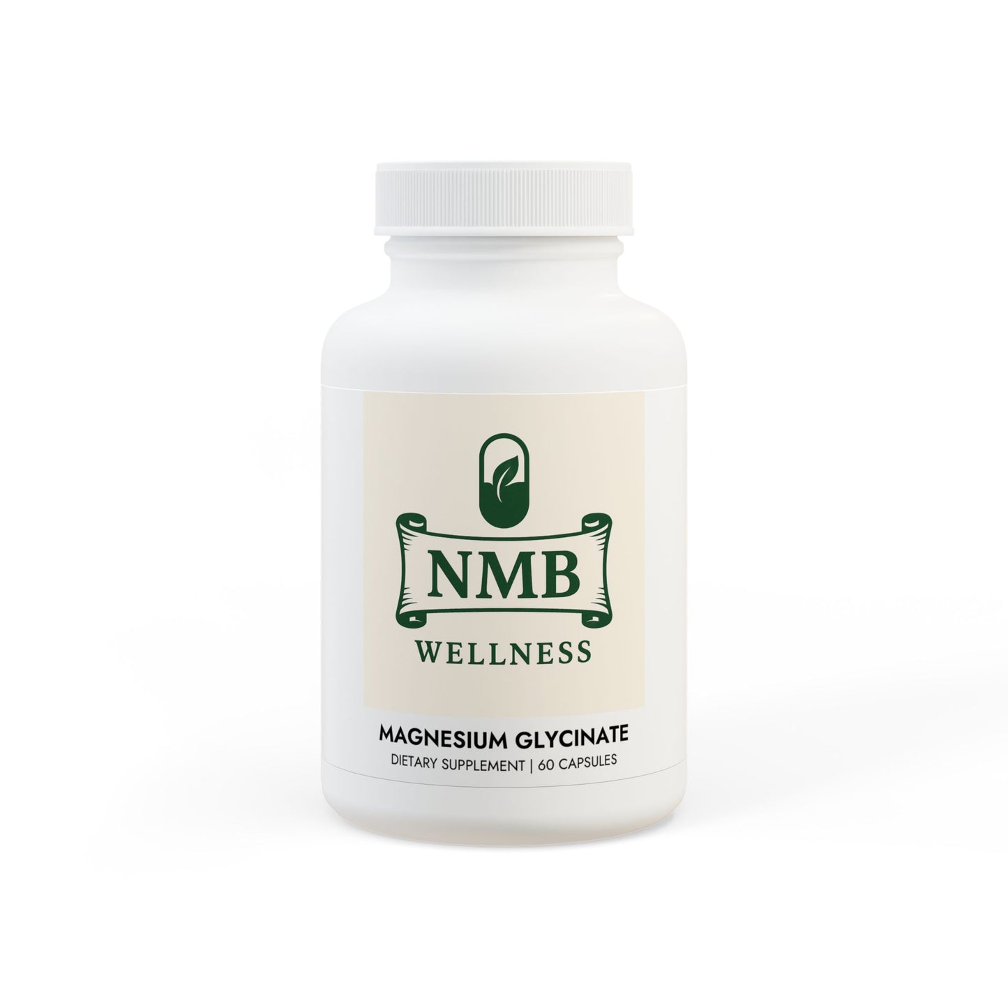 Magnesium Glycinate Supplement (60 Capsules)