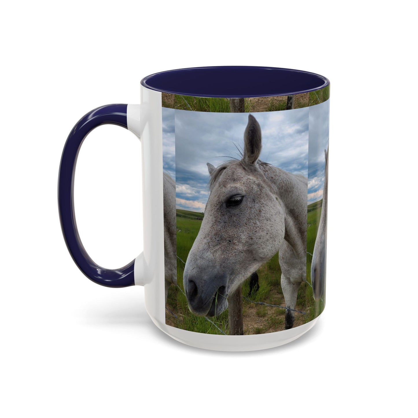 Majestic Horse Accent Coffee Mug - Perfect Gift for Animal Lovers